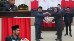 PEMERINTAH KABUPATEN HALMAHERA UTARA DAN DPRD GELAR RAPAT PARIPURNA PENYERAHAN CATATAN DAN REKOMENDASI LKPJ KEPALA DAERAH TAHUN 2025