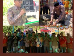 Wakil Bupati Halmahera Utara Hadiri Peletakan Batu Pertama Madrasah Ibtidaiyah Suhubukussalam di Halmahera Selatan