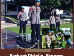 Perkuat Disiplin, Propam Polda Malut Gelar Gaktibplin di Polres Halut