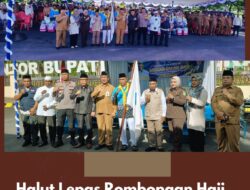 Sekda Halut Lepas Rombongan Haji, 17 Jamaah Siap Berangkat