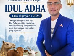 “Menebar Keikhlasan di Hari Raya: Aksandri Kitong Salurkan Hewan Kurban untuk Tiga Masjid di Maluku Utara”