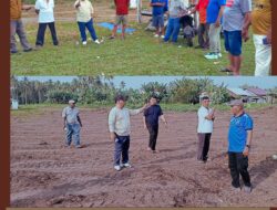 Bupati Halmahera Utara Tinjau Kesiapan Lapangan Sepak Bola Porprov Malut V 2026