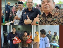 Penyerahan Bantuan Sosial dan Layanan Kesehatan Gratis di Desa Soakonora dan Igobula