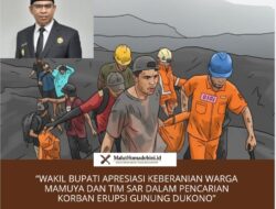 “Wakil Bupati Apresiasi Keberanian Warga Mamuya dan Tim SAR dalam Pencarian Korban Erupsi Gunung Dukono”