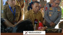 Bupati Piet Hein Babua Pastikan Pemda Halut Dampingi Proses Identifikasi Korban Dukono