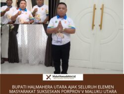 Bupati Halmahera Utara Ajak Seluruh Elemen Masyarakat Sukseskan Porprov V Maluku Utara