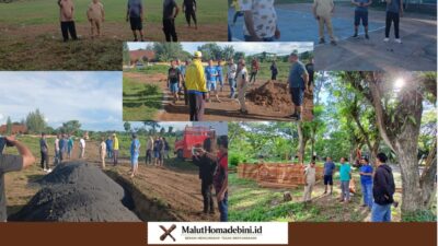 PERSIAPAN PORPROV MALUT 2026 TERUS DIMATANGKAN, BUPATI HALMAHERA UTARA TINJAU LANGSUNG VENUE PERTANDINGAN