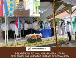 Pelantikan PD IKAL Halmahera Utara Berlangsung Khidmat, Bupati Perkenalkan Sebutan “Kawasan Alkhairaat”