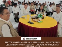 Rektor UNHENA Apresiasi Peresmian 1.061 Koperasi Desa Merah Putih sebagai Tonggak Kebangkitan Ekonomi Desa