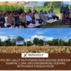 Polres Halut Ikuti Panen Raya Jagung Serentak Kuartal II dan Groundbreaking Gudang Ketahanan Pangan Polri