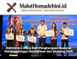 Halmahera Utara Raih Penghargaan Nasional Penanggulangan Kemiskinan dan Stunting 2026