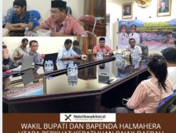 Wakil Bupati dan Bapenda Halmahera Utara Perkuat Kepatuhan Pajak Daerah