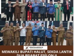 Mewakili Bupati Halut, Sekda Lantik Dua Pejabat Eselon II