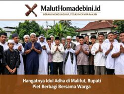 Hangatnya Idul Adha di Malifut, Bupati Piet Berbagi Bersama Warga