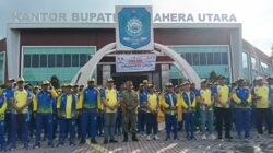 BUPATI HALMAHERA UTARA RESMI LEPAS KONTINGEN PORPROV V MALUKU UTARA 2026