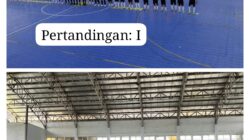 Hasil Pertandingan Futsal H-2, 6 Juni 2026: Kota Ternate Menang Telak, Halut Amankan Kemenangan. PORPROV V Maluku Utara 2026