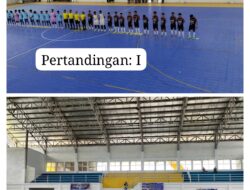 Hasil Pertandingan Futsal H-2, 6 Juni 2026: Kota Ternate Menang Telak, Halut Amankan Kemenangan. PORPROV V Maluku Utara 2026