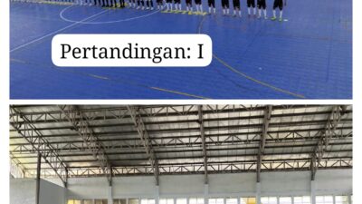 Hasil Pertandingan Futsal H-2, 6 Juni 2026: Kota Ternate Menang Telak, Halut Amankan Kemenangan. PORPROV V Maluku Utara 2026