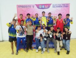 Victor O. Mangimbulude Apresiasi Semangat Juang Atlet Wushu Halmahera Utara Raih 5 Emas dan 2 Perak