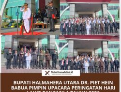 BUPATI HALMAHERA UTARA DR. PIET HEIN BABUA PIMPIN UPACARA PERINGATAN HARI LAHIR PANCASILA TAHUN 2026