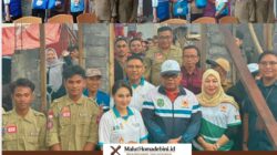 Aksandri Kitong Dampingi Gubernur dan Wakil Gubernur Tinjau Pembangunan RTLH di Galela