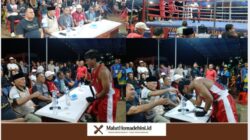 Bupati dan Wakil Bupati Halmahera Utara Dampingi Wakil Gubernur Tinjau Venue Pertina pada Poprov V Maluku Utara