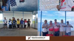 Wagub Malut sekaligus Ketua Umum KONI Malut Buka Kegiatan Cabor Selam POSSI Malut di Pantai Pitu
