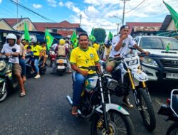 Lautan Kuning-Hijau Kuasai Tobelo, Ribuan Fans Brasil Konvoi dan Yakin Selecao Raih Kemenangan