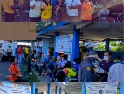Kepala Puskesmas Pitu Christian Mailoa, S.Kep., M.Kep. Apresiasi Kolaborasi Lintas Sektor dalam Pelayanan Kesehatan Gratis dan Aksi Peduli Lingkungan