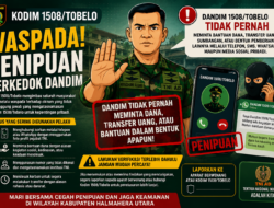 Kodim 1508/Tobelo Peringatkan Masyarakat Waspadai Penipuan Berkedok Dandim