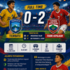 Tidore kepulauan Raih Kemenangan 2-0 atas kota Ternate di Porprov Maluku Utara 2026