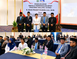 Wabup Kasman Hadiri Pengukuhan Kepala Perwakilan BPKP Malut, Perkuat Sinergi Pengawasan dan Pembangunan Daerah