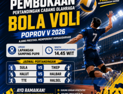 PEMBUKAAN PERTANDINGAN CABANG OLAHRAGA VOLLEYBALL