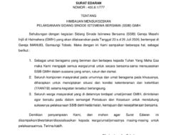 Bupati Halut Terbitkan Surat Edaran, Ajak Seluruh Elemen Masyarakat Sukseskan SSIB GMIH 2026
