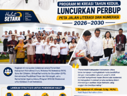 Wabup Kasman Pimpin Transformasi Pendidikan Halut, Luncurkan Peta Jalan Literasi dan Numerasi 2026–2030