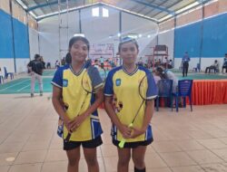 Bulutangkis Tunggal Putri Halut Raih Kemenangan 3-0 atas Halteng  di POPDA XII Maluku Utara