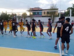 Halut Tundukkan Morotai 3-1, Tim Voli Putra Raih Kemenangan Penting di POPDA XII Maluku Utara
