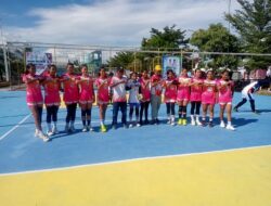 Laga Perdana Voli Putri POPDA XII, Halut Takluk 1-3 dari Halmahera Selatan