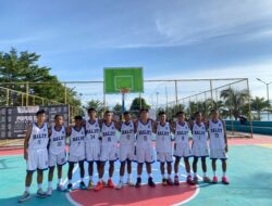 Tim Basket Putra Halut Melaju ke Final POPDA XII Maluku Utara 2026, Bungkam Halsel 65-35