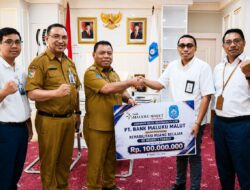 Bank Maluku Malut Salurkan CSR Rp100 Juta untuk Rehabilitasi Ruang Belajar SD Negeri 5 Tobelo