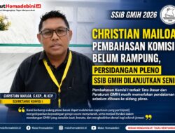 Christian Mailoa: Pembahasan Komisi I Belum Rampung, Persidangan Pleno SSIB GMIH Dilanjutkan Senin