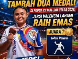 Atletik Halmahera Utara Tambah Dua Medali di POPDA XII Maluku Utara 2026, Jersi Valencia Lahami Raih Emas