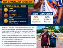 Jersy Valencia Lahami Kembali Persembahkan Emas, Atlet Muda Andalan Maluku Utara Bidik Kejurnas Nasional