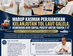 Wabup Kasman Perjuangkan Kelanjutan Tol Laut Galela, Kemenhub Beri Sinyal Positif untuk Trayek T-17
