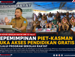 Kepemimpinan Piet–Kasman Buka Akses Pendidikan Gratis Melalui Program Sekolah Rakyat