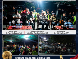Bupati Piet Hein Babua Nobar Final Piala Dunia 2026 Bersama Masyarakat Halmahera Utara