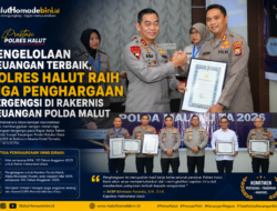 Pengelolaan Keuangan Terbaik, Polres Halut Raih Tiga Penghargaan Bergengsi di Rakernis Keuangan Polda Malut