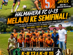 Halmahera FC U-13 Melaju ke Semifinal Festival Pusparagami K-II 13 & K-II 15 2026, Javier Jadi Tembok Kokoh Lini Pertahanan