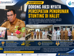 Wabup Kasman Dorong Aksi Nyata Percepatan Penurunan Stunting di Halut