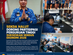 Sekda Drs. E.J. Papilaya, M.TP Dorong Partisipasi Perguruan Tinggi dalam Menyukseskan Sensus Ekonomi 2026 di Halmahera Utara